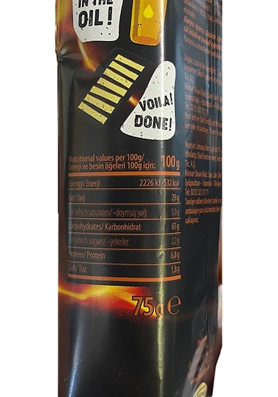 Long Chips Acı Biberli Cips 75 Gr