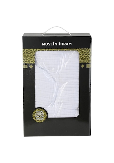 Premium Müslin Kumaş İhram Beyaz