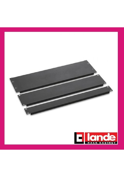 Lande 1U 19" Kabinet Kapama Paneli Aletsiz Montaj