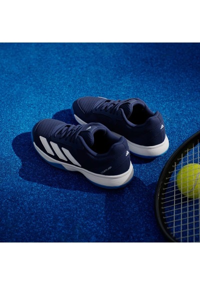 Adidas Kk3857 Courtflash Sert & Toprak Kort Çocuk Tenis Ayakkabısı Mavi