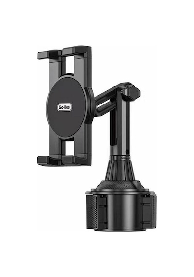 Araç İçi Telefon Tutucu Go Des GD-HD313 360 Oynar Başlıklı Bardaklık Tipi Tasarım