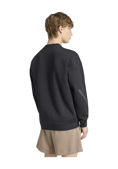 Black Adidas Erkek Günlük Sweatshirt M Z.n.e. Crw Kf3771 siyah