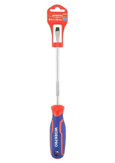Workpro Wp221020 6.5x150mm Cr-v Manyetik Profesyonel Düz Tornavida Fr Wp221020