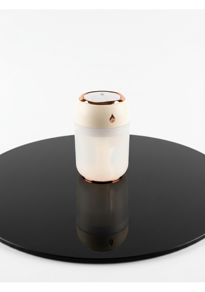 Ultrasonik Sessiz Hava Nemlendirici - Rose Gold Detaylı Buhar Makinesi 330 Ml