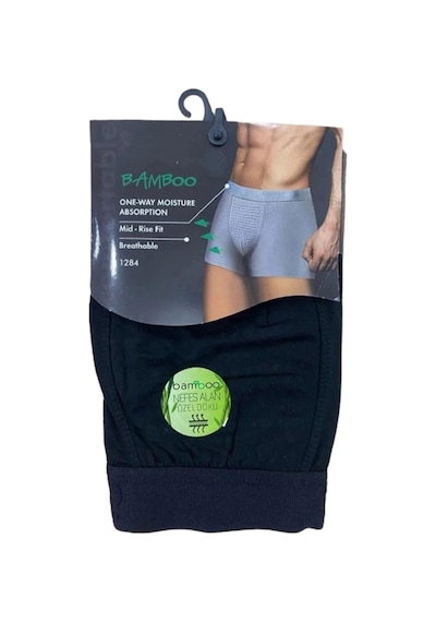 Anıt Erkek Nefes Alan Bambu Likralı Boxer 1284 - 12 Adet 001