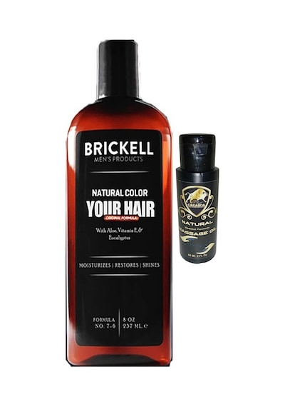 Brickell Saçsakal Beyazlatıcıerkeklere Özel Şampuan 237 Ml + Caraboa Erotikmasaj Yağı