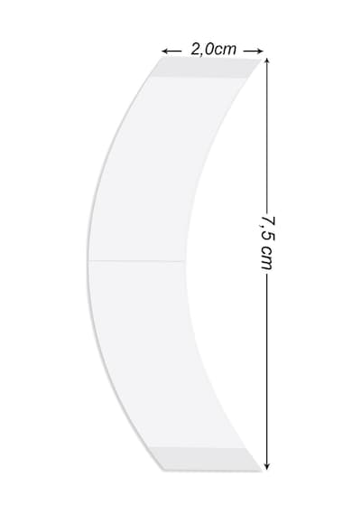 True Tape Elastibond Protez Saç Bandı 36 Adet Oval Cc (2Cmx7.5Cm)
