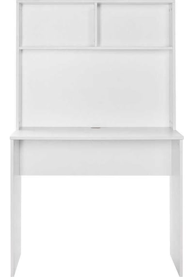 White Raflı Çalışma Masası-mat Beyaz 90x148x52 Cm Gxyxd