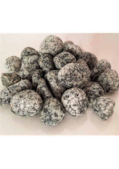 Tr Granit Benekli Dolomit Taş 15 Kg 2-4 Cm Benekli Dolomit Dere Taşı Çakıl Taşı Bahçe Taşı Dekoratif