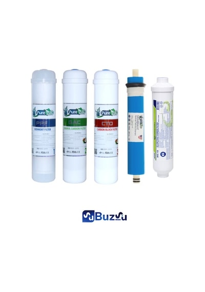 Puretech Yakut 5 Aşama Filtre Kapalı Kasa Filtre Seti