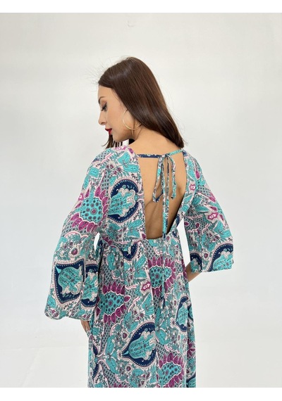 Veraura Lifestyle 7035 Elbise-mint