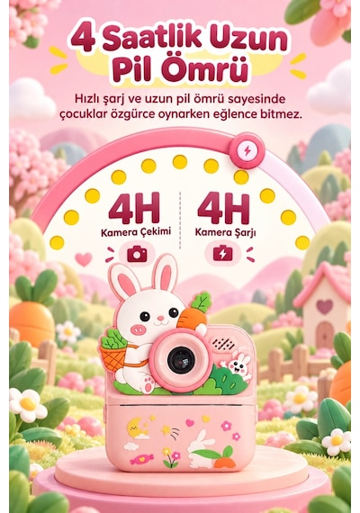 Seyu Y900 Çocuk Kamerası Fotoğraf Makinesi