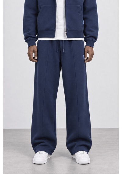Respire Erkek Basic Panda Baggy Eşofman Altı Lacivert