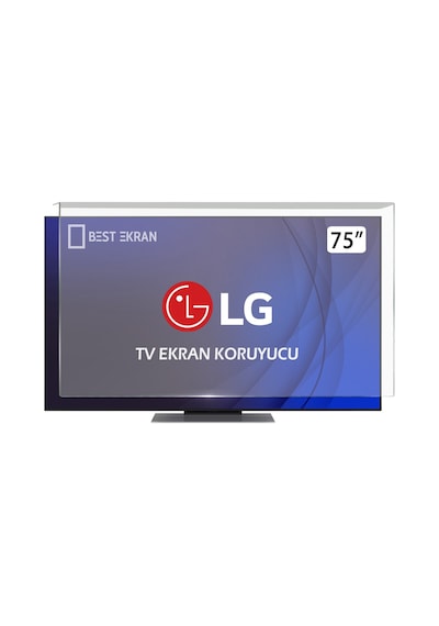 LG Uyumlu 75qned9ma6b Tv Ekran Koruyucu - 75" İnç 190cm Qned Kırılmaz