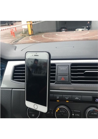 Mıknatıslı Telefon Tutacağı-Gümüş Çerçeveli / Syte175 552304396