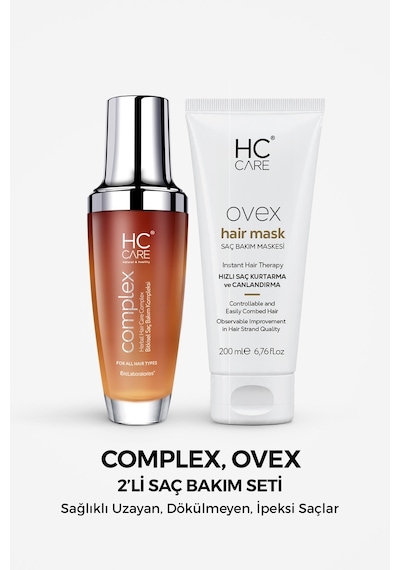Hc Complex Ovex 2'li Saç Bakım Seti