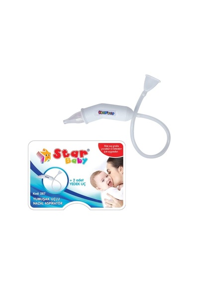 Star Baby Nazal Burun Aspiratorü + Yedek Uç 2'li