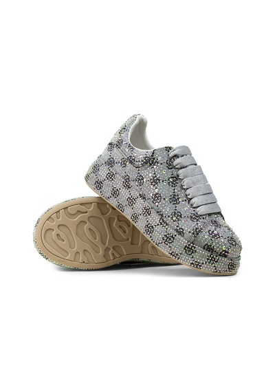 Deery Kadın Gri Taş İşlemeli Sneaker - K0052zgrıc01 Gri