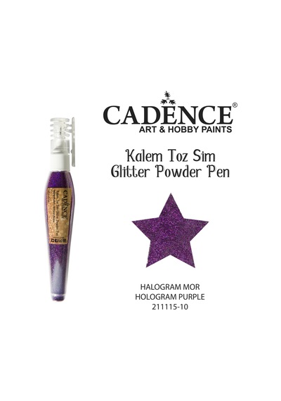 Kalem Toz Sim 211115-10 Hologram Mor 10Gr