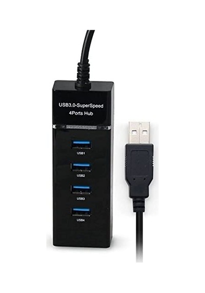 Port-13 4 Port Hub Usb 3.0 Çoğaltıcı Çoklayıcı Pg-288-30 Santimetre Siyah Renk