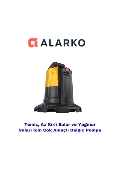 Diamond Mı 550 Sw - 0,75 Hp - 220 V Atık Su Dalgıç Pompa