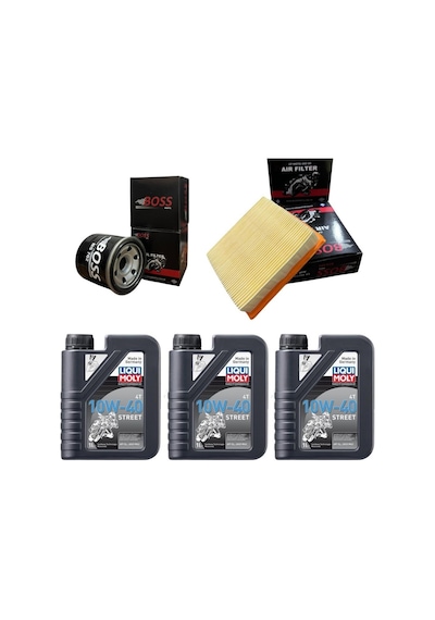 Cf Moto Sr 450 Lıquı Moly 10w40 Boss Filtre Bakım Seti