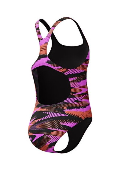 Speedo Hyperboom Alv Mdlt Jf Purple Kız Çocuk Mayosu 8-00372818290 Mor Mor