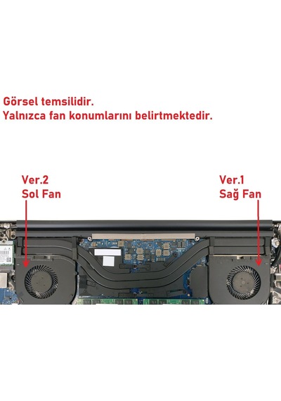 Dell Xps P56f003 Fan V2 Sol Fan 1 Adet