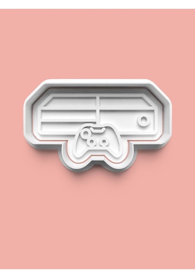 Play Station Kurabiye Kalıbı Ve Şeker Hamuru Kalıbı 4'lü Set