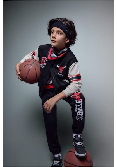 Defacto Nba Chıcago Bulls Pantolon Erkek Çocuk G7626a826spbk81 Siyah-bk81