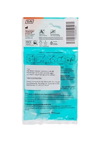 0.45 Mm - Turuncu Diş Arayüz Fırçası 1x 8 Adet