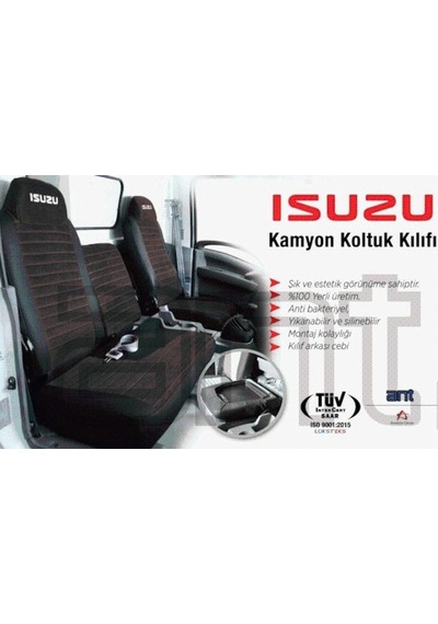 Isuzu Npr-Nqr Koltuk Kilifi  (Siyah-Siyah)1997-2010 Model 417913887