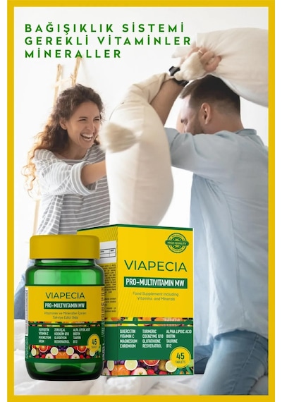 VIAPECIA PRO-MULTIVITAMIN MW 45 TABLET 8683684326455