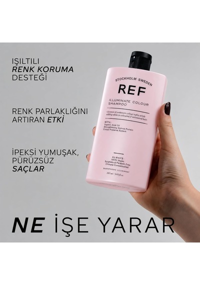 Stockholm- Illumınate Colour Shampoo 285 Ml Boyalı Saçlar Için Aydınlatıcı, Nemlendirici Ve Koruyucu Şampuan