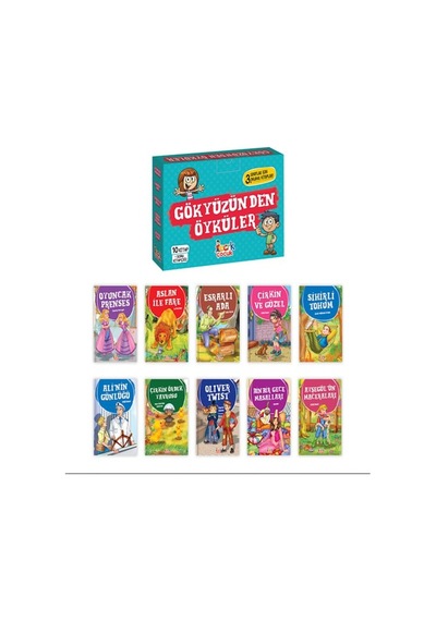 Gökyüzünden Öyküler - 10 +soru Kitapçığı - Ezjı-829991