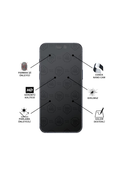 Samsung Galaxy M20 Sm-m205 Mat Kırılmaz Cam Nano Ekran Koruyucu