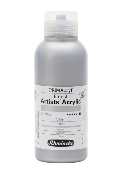 Schmincke Primacryl Artist Akrilik Boya 250Ml Seri 2 895 Silver