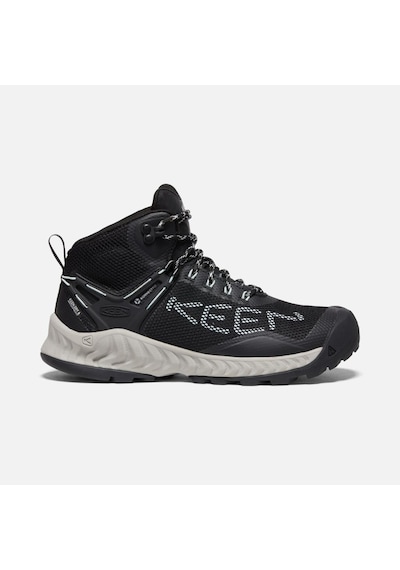 Keen 1025911 Nxıs Evo Mid Wp Black/blue Grass Kadın Outdoor Bot Siyah