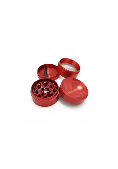 Mini Boy Kırmızı 40 MM Alloy Grinder Herbal Parçalayıcı  Py91kr