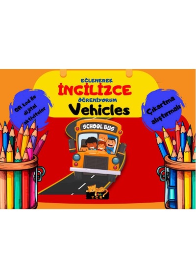 Eğlenerek İngilizce Öğreniyorum - Vehicles - Yqbx-644920