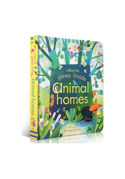 Peep Inside Animal Homes - Anna Milbourne - Usborne