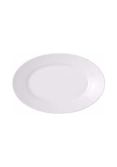 Porland Bella Beyaz Kayık Tabak 33 Cm 04por002098-adet Beyaz