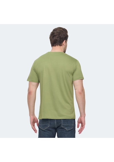 Slazenger KRATER Erkek  Açık Yeşil Tişört