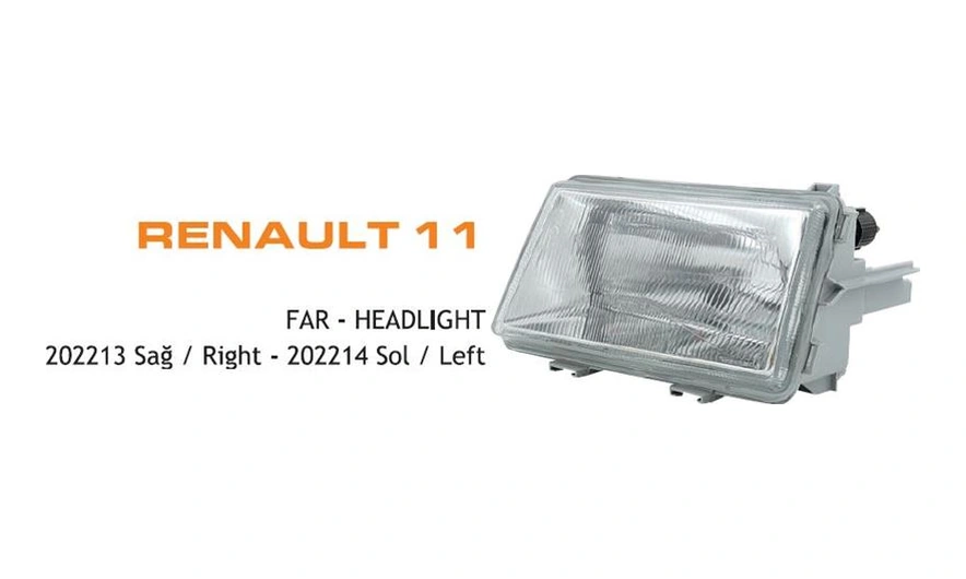Far Komple Renault R11 Sağ 1987-1990
