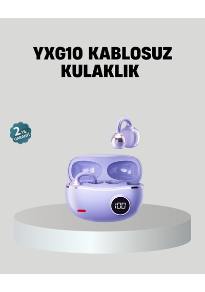 Kulak Arkası Klipsli Bluetooth Kulaklık Yxg10 Silikon Malzemeli Ergonomik 1