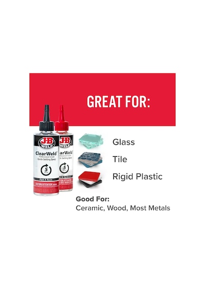 Jb Clearweld Pro Size Şeffaf 200g Çoğu Yüzeyde Etkili Kalıcı Etkili Epoksi Yapıştırıcı