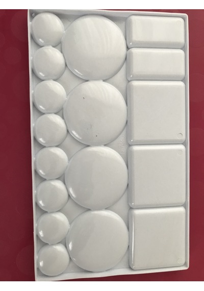 Hatas Profesyönel Palet Plastik 16x27x1 Cm
