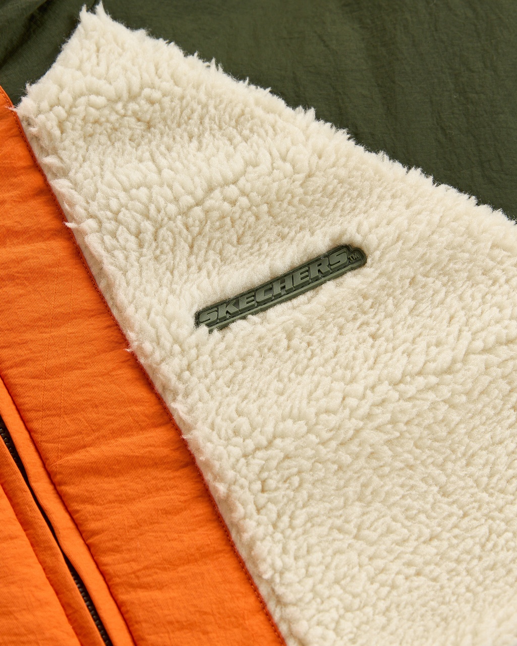 Skechers B Outdoor Fleece Full Zip Sherpa Büyük Erkek Çocuk Haki Mont Sk2620141-1629