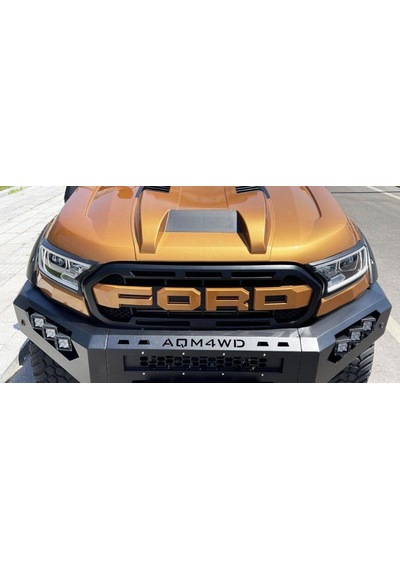 Ford Ranger Uyumlu Yedek Parça 2015-2021 Off Road Çelik Ön Tampon