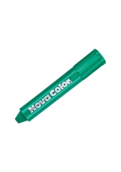 Nova Color Yeşil Yüz Boyası Pratik Kullanım İçin 1 Adet Kolay Çıkar Özelliğiyle Karışık